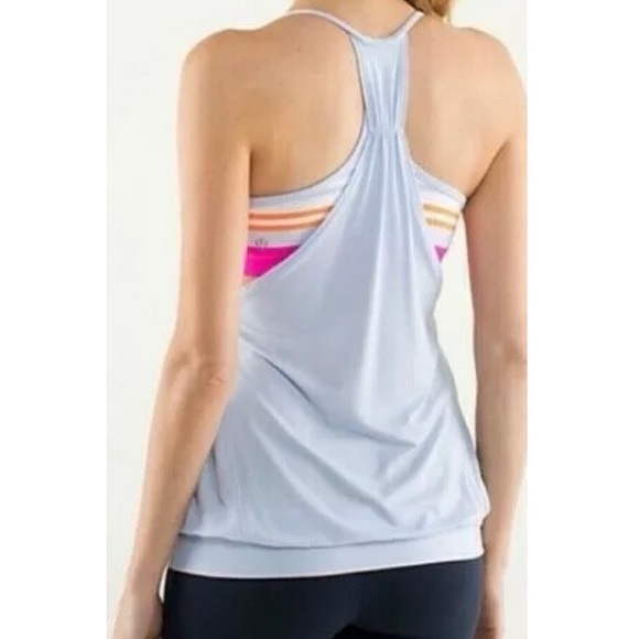 LULULEMON NO LIMITS TANK TOP SIZE 4